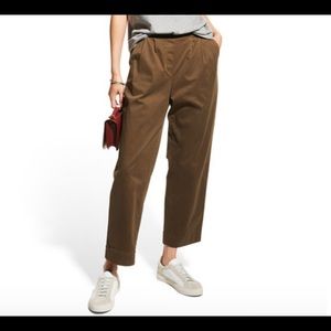 Cinq a Sept Nate Cropped Twill Pants